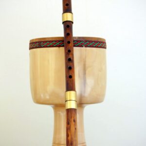 A tribal windpipe instrument