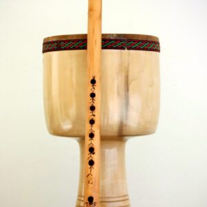 A tribal windpipe instrument